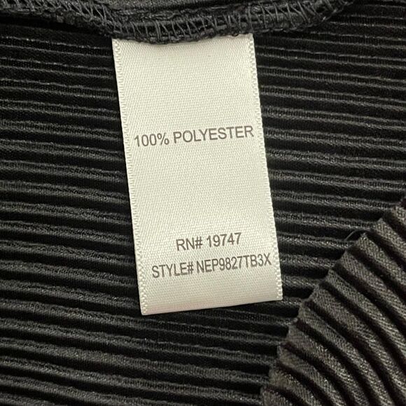 Nine.Eight Plisse Pleat Shirt and Pants Set, Sycamore Green. Size 3X NEW! - Picture 9 of 10